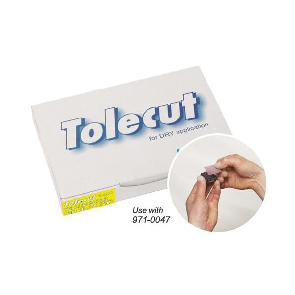 Kovax 191-1527 SHEETS ABRASIVE Tolecut YELLOW 29 x 35 25 PIECES