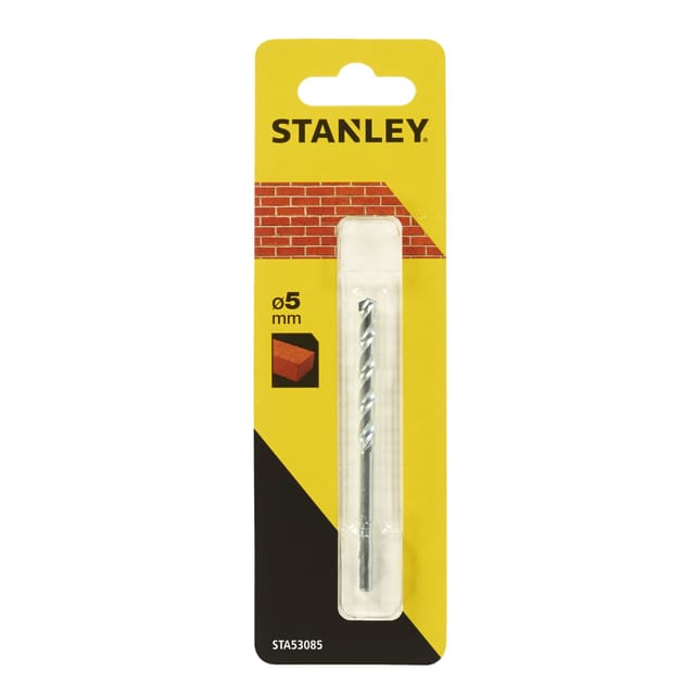Verzinkter bohrer fÜr ziegelsteine 5mm sta53085-qz - Stanley