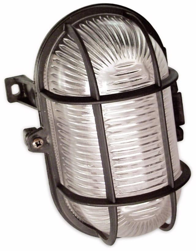 As Schwabe Feuchtraumleuchte led E27 42 w Schwarz