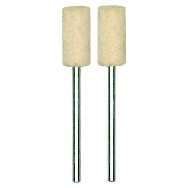 Filzpolierstift, Zylinder, 2 Stück - 28802 - Proxxon