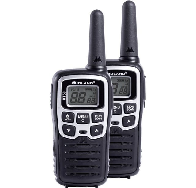 Paar PMR446 XT50 8Km Midlan PMR446 XT50 Walkies