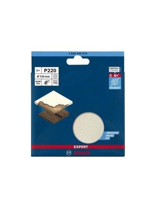 Accessories expert M480 2608900676 Schleifnetz für Exzenterschleifer ungelocht Körnung (num) 2 - Bosch
