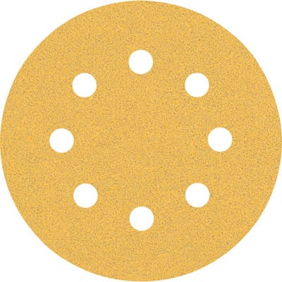 Accessories expert C470 2608900796 Exzenterschleifpapier gelocht Körnung (num) 80 (ø) 115 mm - Bosch