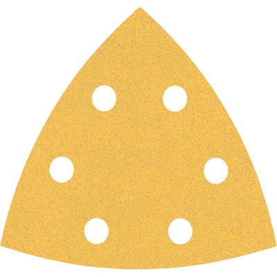 Accessories expert C470 2608900930 Deltaschleifpapier gelocht Körnung (num) 120 (l x b) 93 mm - Bosch