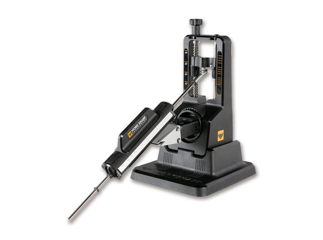 Arbeit SharpSharpener de Messer Precision Adjust Sharpener - Sharpener de Messer manuell mit verstellbarem Winkel - Stabile und robuste Basis zum
