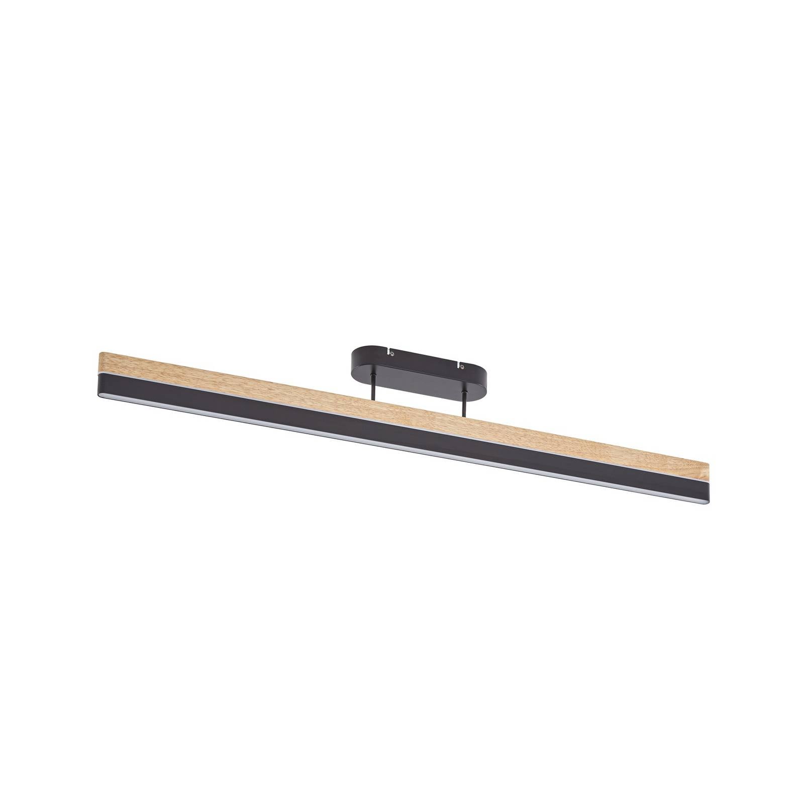 Deckenlampe "holven" Aus Holz Dimmbar Für Wohnzimmer & Esszimmer Von Lucande