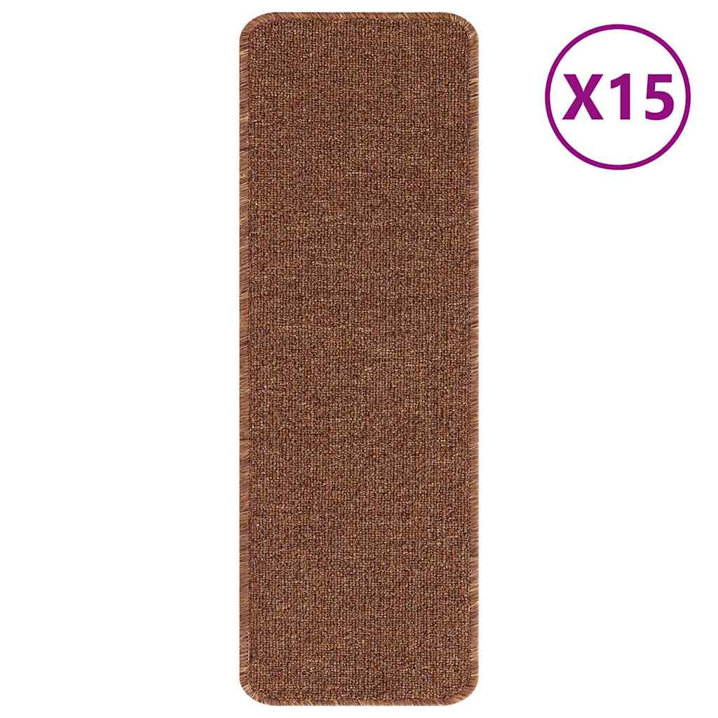 Maison Exclusive - Rutschfeste Stufenmatten 15 Stk. 60 X 25 Cm Ge