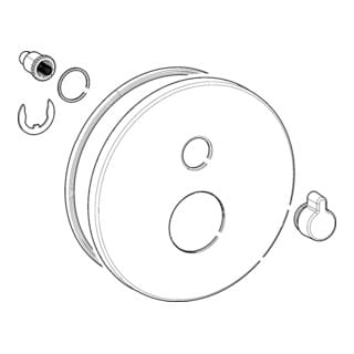 Hansa Rosette 59914221 170mm Chrom