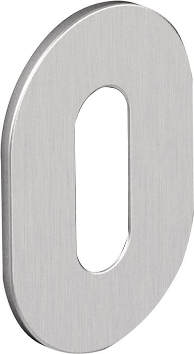 Schlüsselrostten-Paar 306XAM VA XA Schildst.1,5mm PZ ov.
