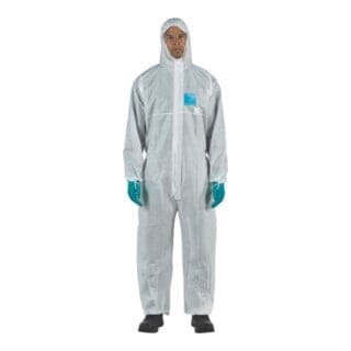 Schutzoverall AlphaTec® 1500 Plus Größe xl weiß PSA-Kategorie iii
