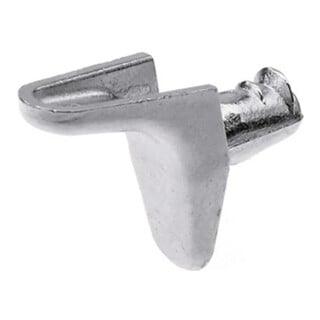 Hettich - Bodenträger Sekura 2.1, ø 5 mm, Zinkdruckguss vernickelt