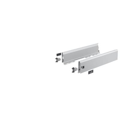 ArciTech Zarge Set silber Höhe: 126 mm Länge: 650 mm incl. Frontbef.