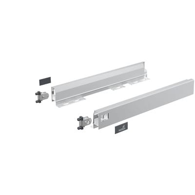 ArciTech Zarge Set silber Höhe: 78 mm, Nennlänge: 500 mm
