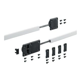 Ausrichtbeschlag Aluminium Set für eine Tür