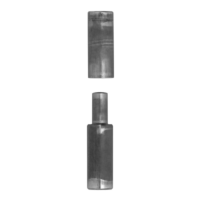So-tech - 2er Pack - Anschweißband rund Außen-Ø 10 mm / h: 50 mm ohne Fahne Stahl schwarz