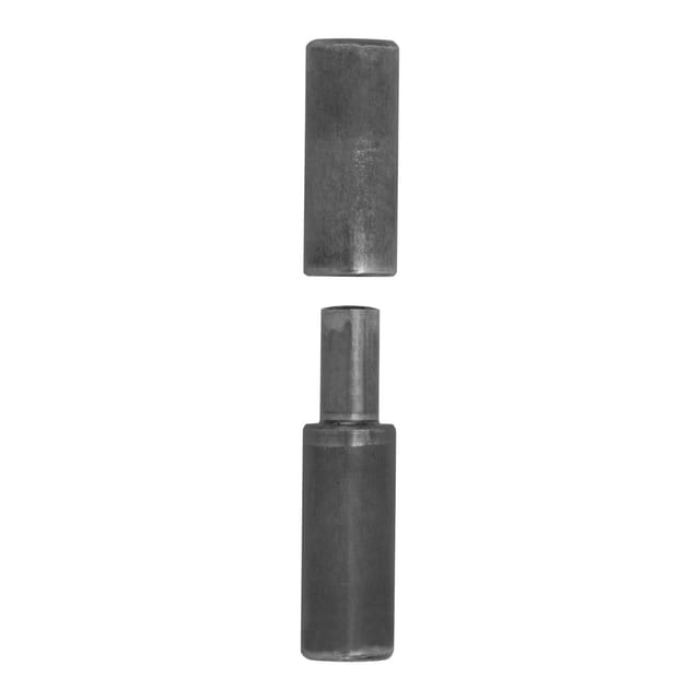 So-tech - 2er Pack - Anschweißband rund Außen-Ø 16 mm / h: 80 mm ohne Fahne Stahl schwarz