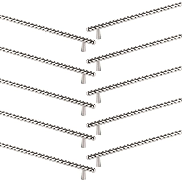 Stangengriff/ Relinggriff G14 ba 320 mm Edelstahl gebürstet, 10 Stück