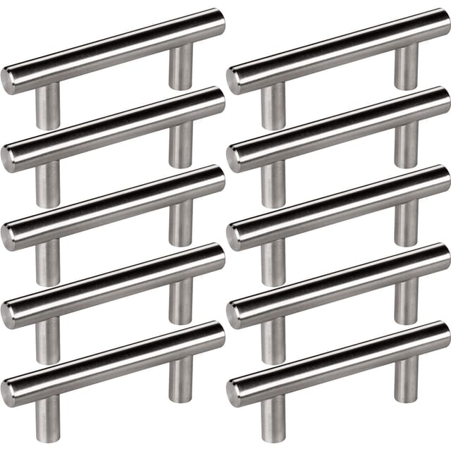 So-tech - Stangengriff/ Relinggriff G10 ba 64 mm Edelstahl gebürstet, 10 Stück