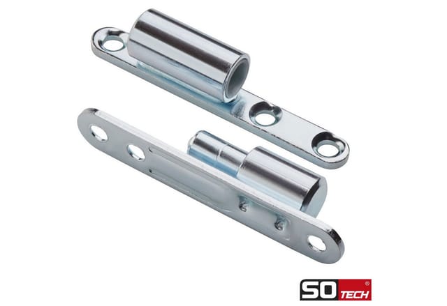 Türband Aufschraubband 15 x 83 mm verzinkt, 4 Stück