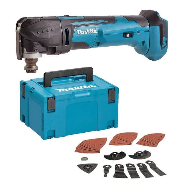 18V lxt Multifunktionswerkzeug (Einzelgerät) mit Zubehör in makpac Makita DTM51ZJX2