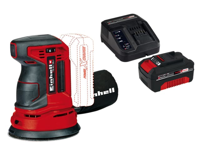 Akku-Exzenterschleifer te-rs 18 Li Kit (1x 4,0 Ah) - Einhell