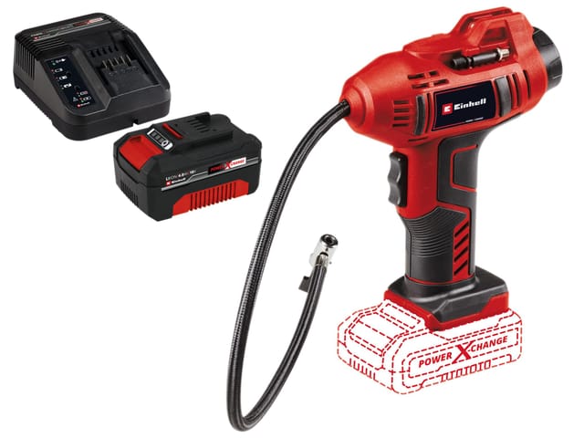 Akku-Autokompressor ce-cc 18 Li Kit (1x 4,0 Ah) - Einhell