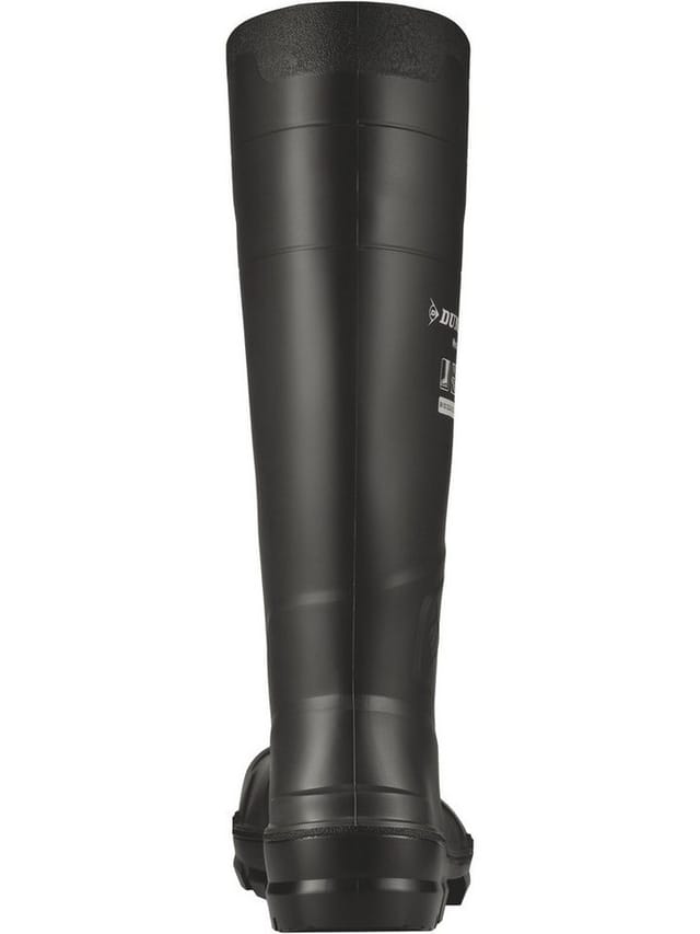 Sicherheits-Stiefel Work-It Full Safety Gr. 38 pvc schw S5 sr, NB2HD01 - Dunlop