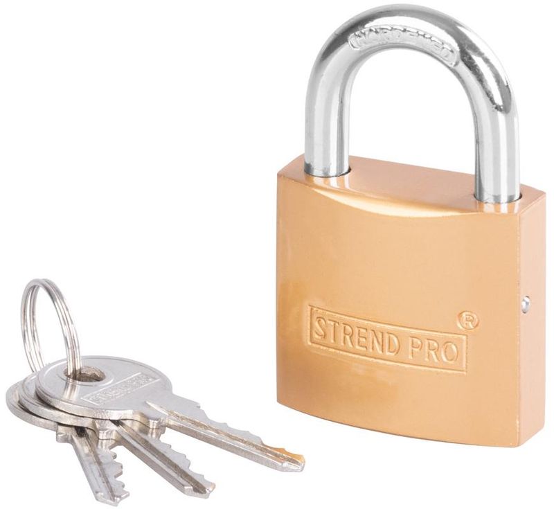 Schloss Strend Pro Ft 38 Mm, Vorhängeschloss, Golden