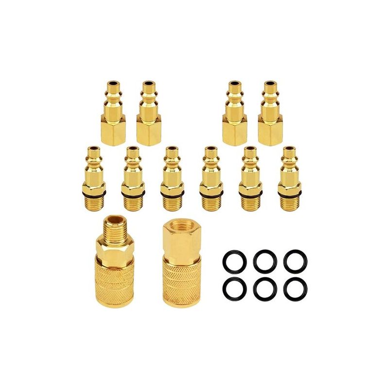 Taishengda 1/4" Luftkupplungs-anschlussstecker-set