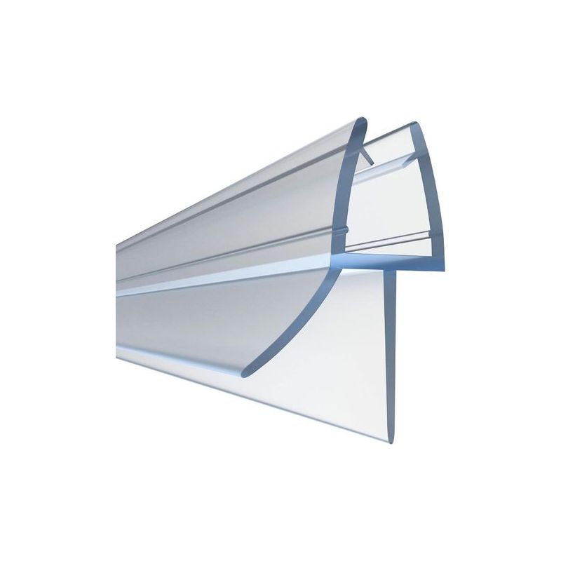 Taishengda Duschdichtung 1 X 70 Cm – Transparentes Pvc Für 10 Mm Glas – Längliches Profil Für Optimale Wasserableitung – Klebstofffreie Montage