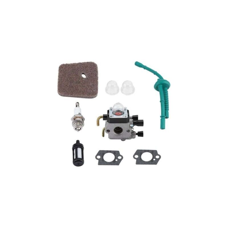 Taishengda Vergaser Für Stihl Fs55, Fs55r, Fs55rc, Fs38, Km55, Hl45, Km55r Freischneider – Luftfilter- Und Zündkerzensatz – Metall Und Kunststoff