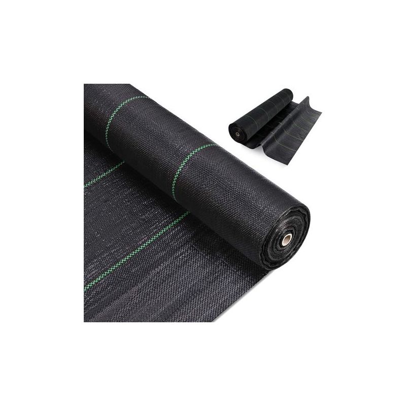 Taishengda – Unkrautvlies 1,5 M X 10 M, Geotextil, Wasserdurchlässig, Uv-beständig, Nachwachsend