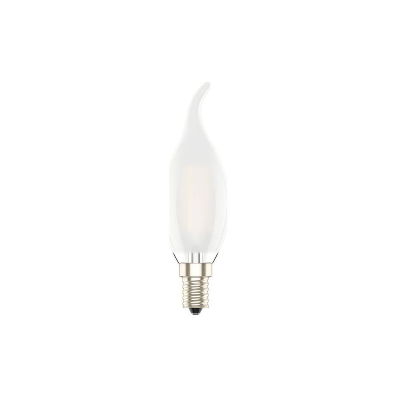 Taishengda Kerzenbirne, C35 E14, Nicht Dimmbar, 4-w-led-filamentbirne, Entspricht Einer 30-w-glühbirne, Warmweiß (2700 K), Kleines Edison-schraubgewinde, 220–240 V Wechselstrom, 5er-pack [energieklass