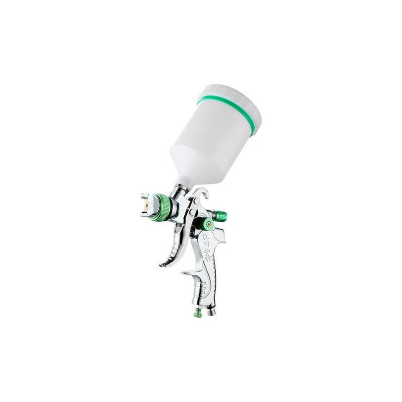 Taishengda-pistola A Spruzzo Per Vernice Ad Alta Pressure Professionale Kit Pistola A Spruzzo Pneumatica Pistola Per Verniciatura A Gravità Pneumatica Hvlp 600cc 1,4 Mm Grün