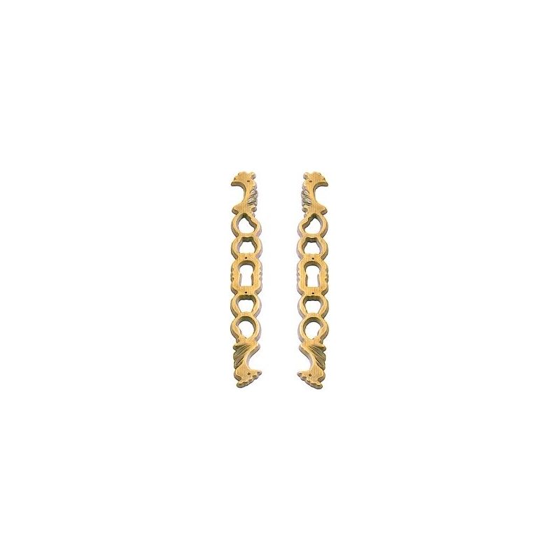 Taishengda – Set Mit 2 Schlüssellöchern Aus Bronzefarbenem Zamak – Möbelbeschläge – Elegante Möbelveredelung – Zubehör Inklusive