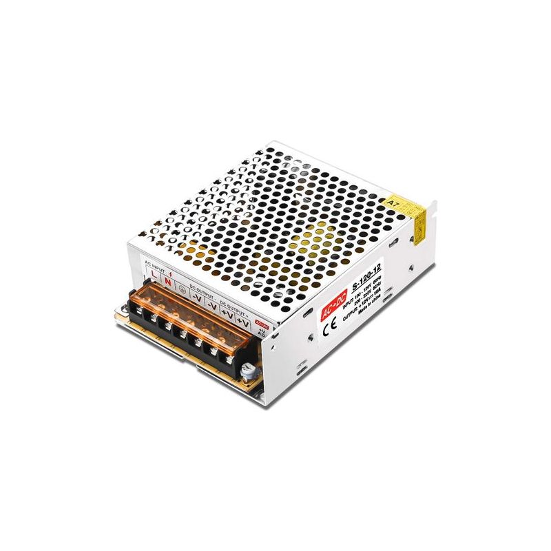 Taishengda-12v 10a Wechselstromwandler 110/220v Auf Gleichstrom-schaltnetzteil 120w Für Cctv, Radio, Computerprojekte, Led-lichterketten