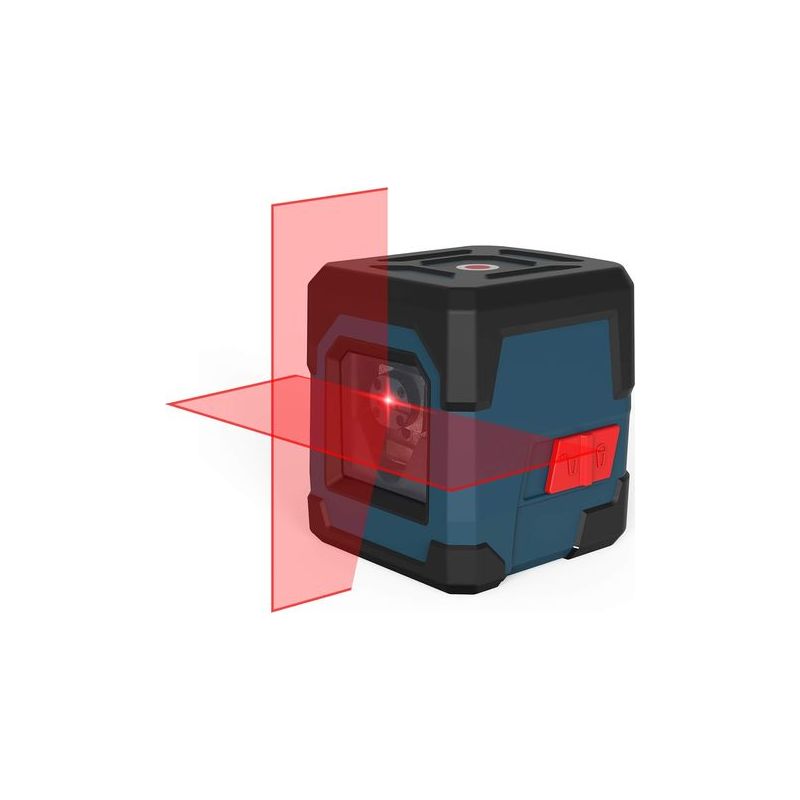 Taishengda Laser-nivelliergerät, 15 M ± 0,2 Mm/m, Selbstnivellierender Kreuzlaser, 1 M Stoßfeste, Rotierende Horizontale Und Vertikale Rote Laserlinie, Wasserdicht Und Staubdicht, Inklusive Schutztasc