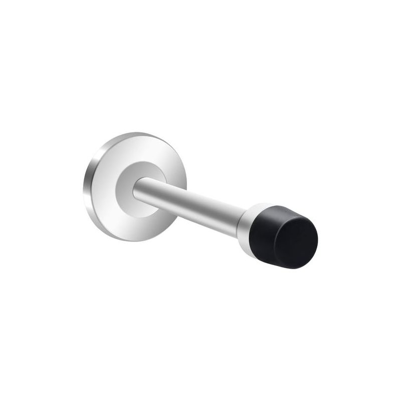 Taishengda Türstopper, Langer Türstopper, Edelstahl 304, Schalldicht, Gebürsteter Türstopper, Türhalter Für Zuhause, Büro, Garage – 12 Cm – Silber