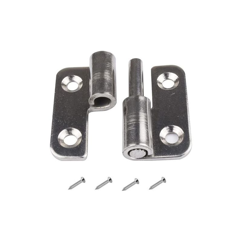 Taishengda – Set Mit 6 Abnehmbaren Scharnieren (3,8 Cm / 1,5 Zoll) – Abnehmbare Türscharniere – Edelstahl 304 – Für Rechtsanschlag