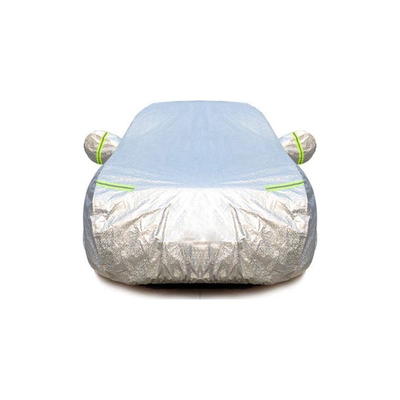 Taishengda - Outdoor-autoabdeckung Für Suvs, Universelle Wasserdichte Autoabdeckung, Hagelbeständig, Uv-beständig Mit Reißverschluss, 450 X 175 X 150 Cm (3 M)