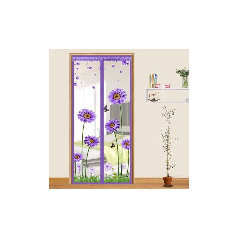 Taishengda Magnetisches Tür- Und Fenster-moskitonetz, Magnetischer Schiebefensterschutz, Magnetischer Türvorhang, Anti-moskitos, 90 X 210 Cm
