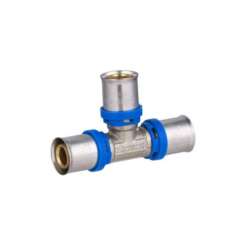 Taishengda – Gleichschenkliges T-stück Für 20-mm-mehrschichtrohre – Edelstahl-fitting Mit Hdpe-ring – Verstärkte Abdichtung Mit Epdm-dichtungen – Entspricht Der Nf-norm