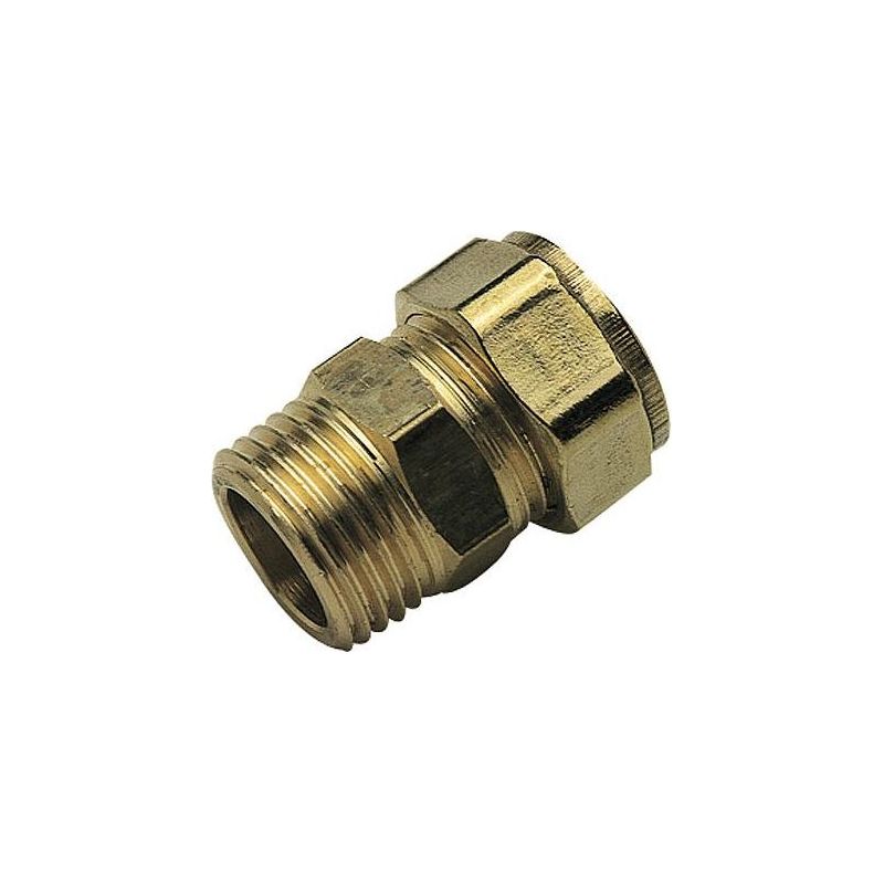 Taishengda - Olivenförmiges Doppelkonus-fitting M3/4" (20/27) Für Kupfer Ø18