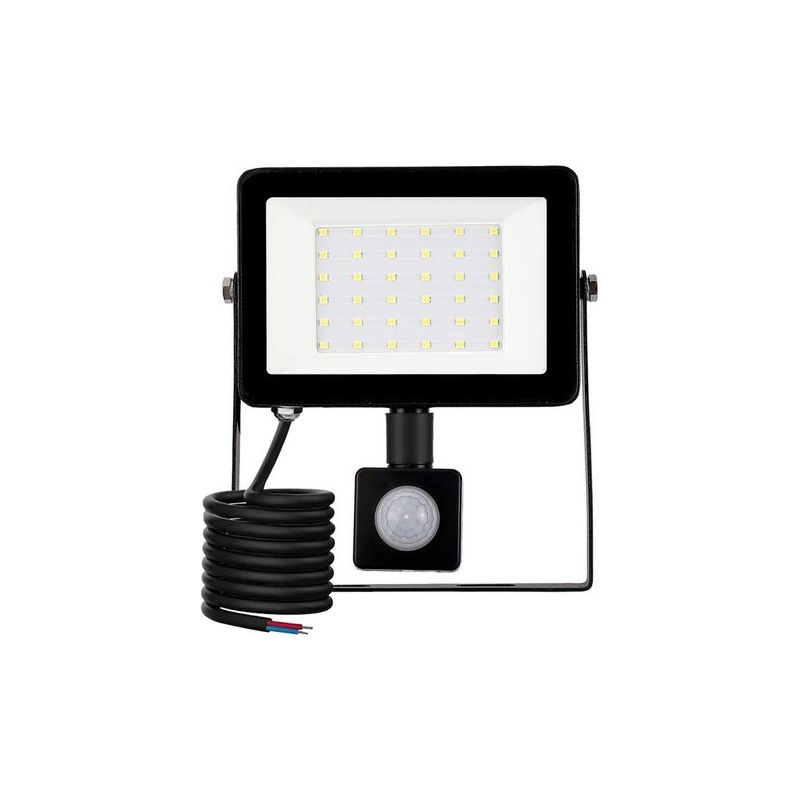 Taishengda 30w Led-außenstrahler – Bewegungsmelder – Ip66 Wasserdicht – 6500k Licht – Energiesparend – Für Baustellen Und Gärten