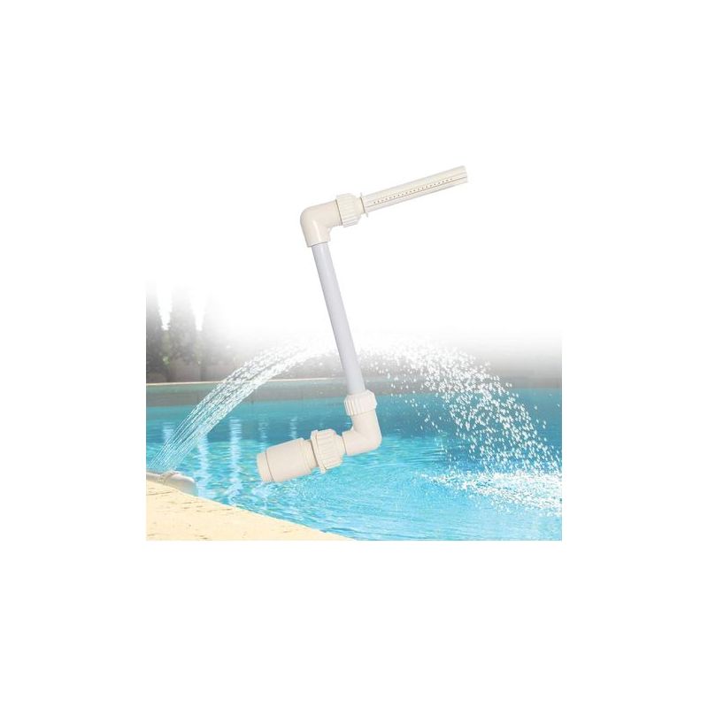 Taishengda-wasserfall-poolbrunnen, Aufstellbrunnen, Höhenverstellbare Kühldüse, Brunnendüsenhalterung Für Gartenteiche, Für Die Meisten Düsen Von 3 Bis