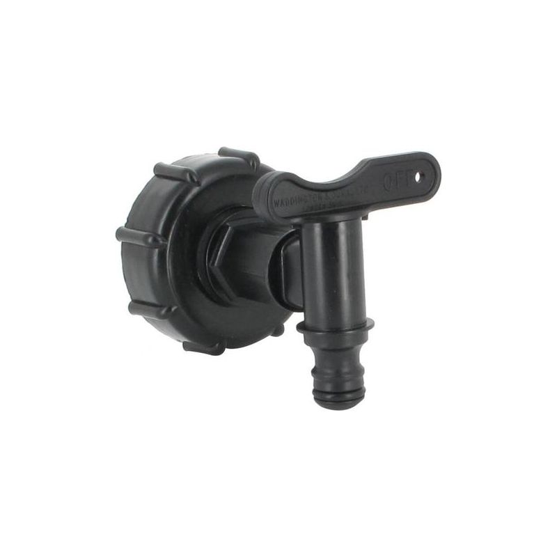 Taishengda – S60x6 Schnellkupplung – Hdpe-wasserhahn Für 1000-liter-tank – Ø 15 Mm Gardena-auslass – Innengewinde-einlass