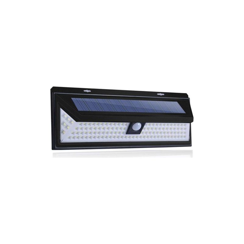 Taishengda Solar-wandleuchte Mit 118 Leds, 1000 Lumen – 8–10 M Pir-sensor – Ip65 Wasserdicht – 3-w-solarpanel – Einfache Kabellose Installation