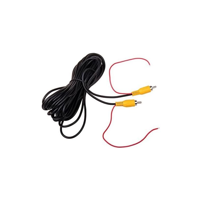 Taishengda 10m Rca-kabel – Rückfahrkamera-cinch-anschluss – Rotes Detektionskabel – Präzise Videoübertragung