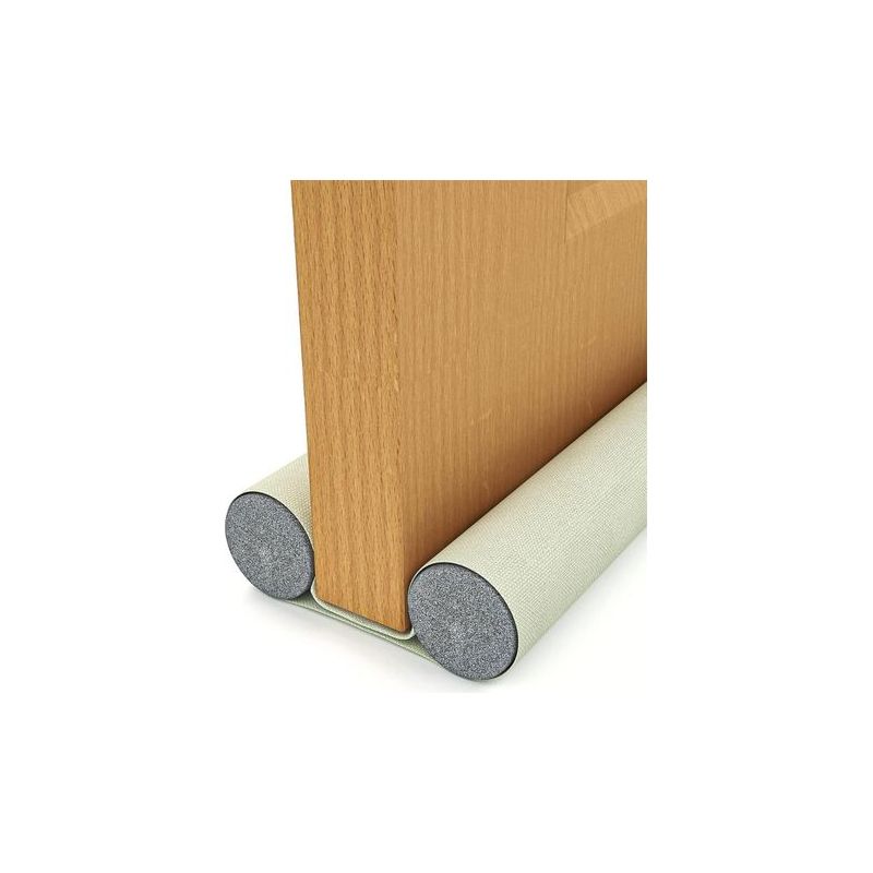 Taishengda Isolierender Türzugluftstopper – 90 Cm Doppeltür-bodenisolierender, Verstellbarer Türzugluftstopper, Isolierung Für Innen- Und Außentüren, Schutz Der Türunterseite Vor Zugluft