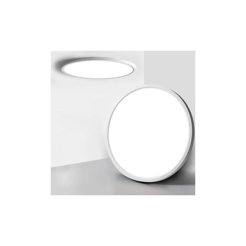 Taishengda 24w Led-deckenleuchte, Flache Led-deckenleuchte, 2100lm, Naturweiß, Wasserdicht, 4000k, Schlanke Runde Led-deckenleuchte, Geeignet Für Badezimmer, Wohnzimmer, Schlafzimmer